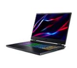 Acer Nitro 5, AN517-55-782C, Core i7-12700H(3.50GHz up to 4.70GHz, 24MB), 17.3" FHD (1920x1080) IPS, 144Hz, 8GB DDR5 (1 slot free), 1024GB PCIe SSD, RTX 4060 8GB GDDR6, Wi-Fi 6ax, BT 5.1, HD Mic&Cam, RGB Backlit KB, Linux, Black