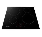 Samsung NZ64F3NM1AB/UR, Induction Cooktop, 7.2 kw, touch control, 9 cooking levels+booster, LED, auto shut off, auto pan detection