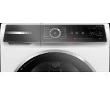 Bosch WQB245A0BY, SER8, Tumble dryer with heat pump 9kg A+++ / B cond. 61dB, selfCleaning Condenser, drain set, Twin Rotary compressor, Reverse tumble action, Iron Assist, interior light, HC, reveresible chrome-blackgrey door
