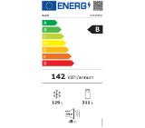 Bosch KGN49AIBT, SER6, FS fridge-freezer NoFrost, B, 203/70/67cm, 440l(311+129), 35dB(B), IC, VitaFresh XXL, 0° drawer, Metal Backwall with Multi Airflow,  Flex Interior, Intelligent Inverter Technology, display, Inox EasyClean