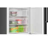 Bosch KGN49VXDT, SER4, FS fridge-freezer NoFrost, D, 203/70/67cm, 440l(311+129), 35dB(B), IC, VitaFresh XXL, 0° drawer, Glossy Backwall with Multi Airflow, Intelligent Inverter Technology, handles, Black Inox Antifingerprint