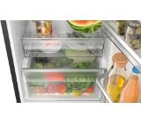 Bosch KGN39VXCT, SER4, FS fridge-freezer NoFrost, C, 203/60/66cm, 363l(260+103), 35dB(B), IC, VitaFresh XXL, 0° drawer, Glossy Backwall with Multi Airflow, Intelligent Inverter Technology, handles, Black Inox Antifingerprint