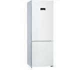 Bosch KGN49XWEA, SER4, FS fridge-freezer NoFrost, E, 203/70/67cm, 438l(330+108), 40dB(C), IC, VitaFresh, White, display