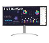 LG 34WQ650-W, 34" UltraWide AG, IPS Panel, 5ms, 1ms MBR, 1000:1, 400 cd/m2, 21:9, 2560x1080, HDR 400, sRGB over 99% , Radeon FreeSync, 75Hz, HDMI, DisplayPort, USB Type-C, Tilt, Height Adjustable, Reader Mode, Headphone Out, Black