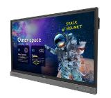 BenQ RM6503, 4K UHD 65", Education Interactive Display, Germ Resistant, Eye-Care, Prot.glass:AG+ 3.2mm; 400 nits, Contr.1200:1; RTime 8ms, Touch IR20, D-sub, DP, HDMI, RS232, RJ45, USBx5, USB Type C, OPS Slot, Sp.16Wx2; Wall mount incl.; Rem Control