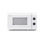 Sharp YC-MG01E-C, Manual control, Built-in microwave grill, Grill Power: 1000W, Cavity Material -steel, 20l, 800 W, Crystal White door, Defrost, Cabinet Colour: Crystal White