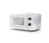 Sharp YC-MG01E-C, Manual control, Built-in microwave grill, Grill Power: 1000W, Cavity Material -steel, 20l, 800 W, Crystal White door, Defrost, Cabinet Colour: Crystal White