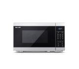 Sharp YC-MG02E-S, Fully Digital, Built-in microwave grill, Grill Power: 1000W, Cavity Material -steel, 20l, 800 W, LED Display Blue, Timer & Clock function, Child lock, Silver/Black door, Defrost, Cabinet Colour: Silver