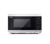 Sharp YC-MG51E-S, Fully Digital, Built-in microwave grill, Grill Power: 1000W, Cavity Material -steel, 25l, 900 W, LED Display Blue, Timer & Clock function, Child lock, Silver/Black door, Defrost, Cabinet Colour: Silver