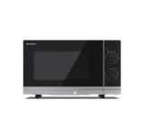 Sharp YC-PS201AE-S, Manual Control, Cavity Material -steel, 20l, 700 W, Easy to Clean, Silver door, Cabinet Colour: Silver