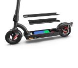 Sharp Electric Scooter, Range per charge: 40 km, LED Display, USB Charging Port, Bluetooth, IPX4 certification, Wheel size: 10", Dual brake systems, Mechanical bell, Max load: 120 kg, Black