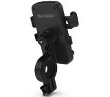 Sharp Phone Holder, Universal phone sizes - 4.7 to 6.5 inches, Shock protection, 360 degree rotation to use the screen horizontally or vertically