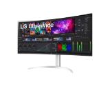 LG 40WP95CP-W, 39.7" 21:9 Curved UltraWide 5K2K Nano IPS AG, 5ms, 300 cd/m2, 1000:1, Mega DFC, 5120x2160, DCI-P3 98%, HDR 10, AMD FreeSync, USB 3.0, Thunderbolt 4, USB Type-C, HDMI, DisplayPort, 2x5W, PBP, Tilt, Height, Swivel, Tiltan