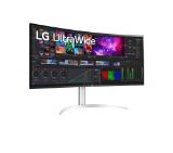 LG 40WP95CP-W, 39.7" 21:9 Curved UltraWide 5K2K Nano IPS AG, 5ms, 300 cd/m2, 1000:1, Mega DFC, 5120x2160, DCI-P3 98%, HDR 10, AMD FreeSync, USB 3.0, Thunderbolt 4, USB Type-C, HDMI, DisplayPort, 2x5W, PBP, Tilt, Height, Swivel, Tiltan