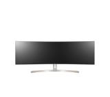 LG 49WL95CP-W, 49" 32:9 Curved UltraWide Dual QHD 5120x1440 IPS Panel, USB Type-C, 5ms, 350 cd/m2, 1000:1, HDR10, sRGB 99%, FreeSync, 3 PBP, HDMI, DisplayPort, Speacer 2ch 10W, Tilt, Height, Swivel, Tiltan