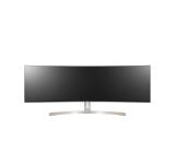 LG 49WL95CP-W, 49" 32:9 Curved UltraWide Dual QHD 5120x1440 IPS Panel, USB Type-C, 5ms, 350 cd/m2, 1000:1, HDR10, sRGB 99%, FreeSync, 3 PBP, HDMI, DisplayPort, Speacer 2ch 10W, Tilt, Height, Swivel, Tiltan