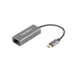 Natec Cricket USB to RJ45 Ethernet Adapter Network Card Cricket USB-C 3.1, 1xRJ45 1GB, Cable