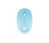 Natec Mouse Harrier 2, 1600 DPI Bluetooth 5.1 White-Blue