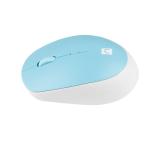 Natec Mouse Harrier 2, 1600 DPI Bluetooth 5.1 White-Blue