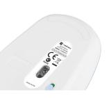 Natec Mouse Harrier 2, 1600 DPI Bluetooth 5.1 White-Blue