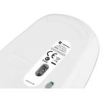 Natec Mouse Harrier 2, 1600 DPI Bluetooth 5.1 White-Grey