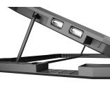 Natec Laptop Cooling Pad Oriole 15.6-17.3" 3 Fans, Led Light, 2 USB