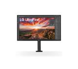 LG 32UN880P-B, 31.5" UltraFine Ergo 4K, IPS AG, DCI-P3 95%, 5ms, 350 cd/m2, 1000:1, 3840x2160, HDR 10, USB Type-C, USB, HDMI, DisplayPort, AMD FreeSync, Speaker 5Wx2, Game Mode, Reader Mode, PIP, Tilt/Height/Swivel/Pivot/ Extend/Retract, Black