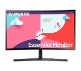 Samsung LS24C366EA, 24" Curved VA LED, 75 Hz, 5 ms GTG, 1920x1080, 250cd/m2, D-Sub, HDMI 1.4, Black