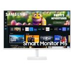 Samsung LS27BM501, 27" VA LED, SMART, 60Hz, 4ms GTG, 1920x1080, 250 cd/m2, 2xUSB 2.0, 2xHDMI 1.4, Wi-Fi 5, Bluetooth 4.2, Speakers, White