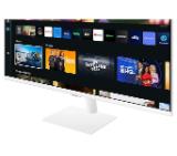 Samsung LS27BM501, 27" VA LED, SMART, 60Hz, 4ms GTG, 1920x1080, 250 cd/m2, 2xUSB 2.0, 2xHDMI 1.4, Wi-Fi 5, Bluetooth 4.2, Speakers, White