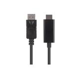 Lanberg display port (M) V1.1 -> HDMI (M) cable 1.8m, black