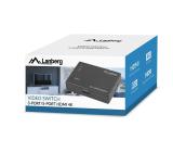 Lanberg Video Switch 3x HDMI + Micro USB port + Remote Controller, black