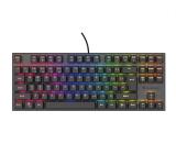 Genesis Mechanical Gaming Keyboard Thor 303 TKL Silent Switch RGB Backlight US Layout Black