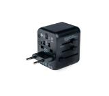 Verbatim UTA-01 Universal Travel Adapter with 2 x USB-A ports