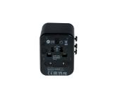 Verbatim UTA-01 Universal Travel Adapter with 2 x USB-A ports