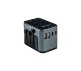 Verbatim UTA-03 Universal Travel Adapter with 1 x USB-C PD 30W & QC 3.0 / 2 x USB-C / 2 x USB-A