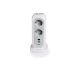 Verbatim EUPT-01 EU Power Tower 11 AC with 2 x USB-C / 2 x USB-A