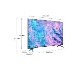 Samsung 55" 55CU7172 4K UHD LED TV, SMART, 4K,   3xHDMI, USB, WiFi 5, Bluetooth 5.2, Black