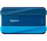 Apacer AC533, 1TB 2.5" SATA HDD USB 3.2 Portable Hard Drive Plastic / Rubber Vibrant blue