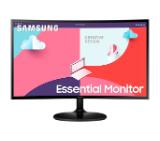 Samsung 24C364 24" Curved, LED IPS, 75 Hz, 4ms, 1920x1080, 250cd/m2, D-Sub, HDMI, Black