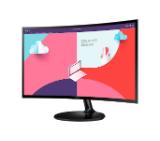 Samsung 24C364 24" Curved, LED IPS, 75 Hz, 4ms, 1920x1080, 250cd/m2, D-Sub, HDMI, Black