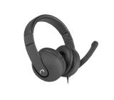 Natec Headset Rhea With Microphpne Black