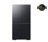 Samsung RF59C701EB1/EO, French Door Fridge and Freezer, 649 L, All-Around Cooling, WiFi, Energy Efficiency E, H 178 cm, Black