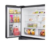 Samsung RF59C701EB1/EO, French Door Fridge and Freezer, 649 L, All-Around Cooling, WiFi, Energy Efficiency E, H 178 cm, Black