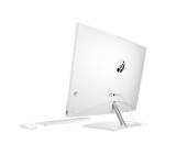HP Pavilion All-in-One 27-ca1000nu Snowflake White, Core i5-12400T(up to 4.2GHz/18MB/6C), 27" FHD AG IPS + 5MP Camera, 16GB 3200Mhz 2DIMM, 512GB PCIe SSD, WiFi ac 2x2 +BT 5, HP Keyboard & HP Mouse, Free DOS. 2Y Warranty
