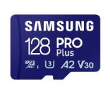 Samsung 128GB micro SD Card PRO Plus with Adapter, UHS-I, Read 180MB/s - Write 130MB/s