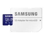 Samsung 128GB micro SD Card PRO Plus with Adapter, UHS-I, Read 180MB/s - Write 130MB/s