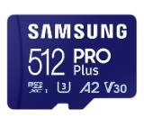 Samsung 512GB micro SD Card PRO Plus with USB Reader, UHS-I, Read 180MB/s - Write 130MB/s