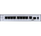 Huawei S5731-L8P2HT-RUA (8*10/100/1000BASE-T ports, PoE+, 1*GE hybrid optical-electrical SFP port, 1*10/100/1000BASE-T port, PoE input)