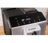 Bosch TIE20301, SER2, Automatic coffee-espresso machine, VeroCafe, 1300 W, 1.4 litre, 15 bar, OneTouch function, MilkMagic Pro, Silk Silver